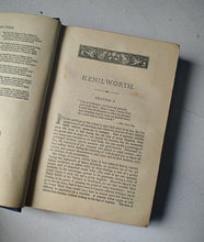 Load image into Gallery viewer, Kenilworth by Sir Walter Scott Antique Hardcover Book Walter Scott Publishing