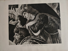 Load image into Gallery viewer, Vintage Double-Sided Book Plate , Detail from The Adoration of the Magi
