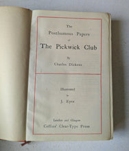 Load image into Gallery viewer, The Posthumous Papers of the Pickwick Club by Charles Dickens Collins Clear-Type