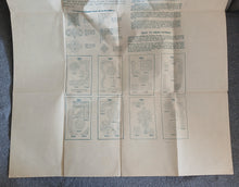 Load image into Gallery viewer, Vintage Mountain Mist Sheet C Perforated Quilting Pattern Transfer Template