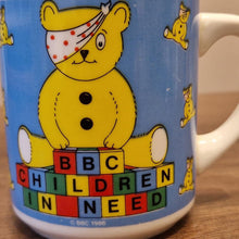 Load image into Gallery viewer, Pudsey Bear Children in Need Mug 1983 | Retro Tea Coffee Mug, Retro Kitchen