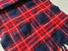 Load image into Gallery viewer, Vintage Tartan Wool Scarf Made in Scotland by Kinloch Anderson 100% Pure Wool