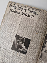 Load image into Gallery viewer, The Scrap Book with Sports Newspaper Clippings from 1980s - A Collector's Gem