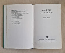 Load image into Gallery viewer, Mankind My Church by Colin Morris Vintage Hardcover Book 1971