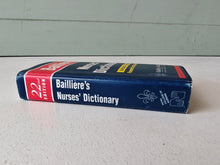 Load image into Gallery viewer, Baillière's Nurses' Dictionary 22nd Edition Barbara F. Weller Medical Nursing
