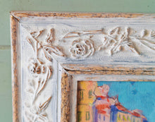 Load image into Gallery viewer, Original Portofino Painting | Italian Riviera Artwork | Hand-Painted Coastal Scene | 27.5cm x 22.5cm
