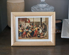 Load image into Gallery viewer, Old Book Plate Print Picture Frame Party in a Brothel by Brunswick  Monogrammist