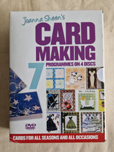 Load image into Gallery viewer, Joanna Sheen's Card Making DVD Box Set 7 Programmes 4 Discs