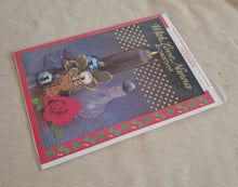 Load image into Gallery viewer, Vintage Unused Christmas Card With Love, Nanna at Christmas Sealed