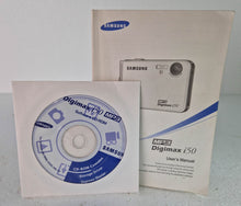 Load image into Gallery viewer, Samsung Digimax i50 Camera User Manual + Software CD-ROM