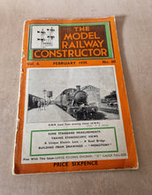 Load image into Gallery viewer, The Model Railway Contructor Vol 6 1936 No.60, vintage magazine