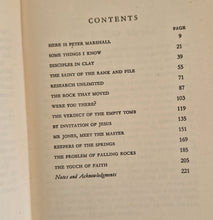 Load image into Gallery viewer, Mr. Jones Meet The Master: Sermons And Prayers Of Peter Marshall - 1950