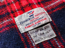 Load image into Gallery viewer, Vintage Tartan Wool Scarf Made in Scotland by Kinloch Anderson 100% Pure Wool