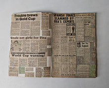 Load image into Gallery viewer, The Scrap Book with Sports Newspaper Clippings from 1980s - A Collector's Gem