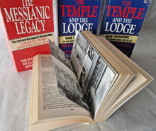Load image into Gallery viewer, Bundle lot 4 books Religious Freemasons topic , The Temple & The Lodge , Holy