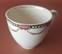 Load image into Gallery viewer, Vintage J&G Meaking Rose Floral Flower Cup and Saucer Set, Shabby Chic , English Tea Party