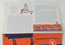 Load image into Gallery viewer, Vintage Tourist / Musical Theatre Guide Die Bremer Stadtmusikanten (Town Musicians of Bremen) , Holi