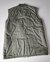 Load image into Gallery viewer, Crossfell Grenfell Mens Quilted Gilet Vest Olive Green Full Zip Size S
