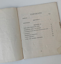 Load image into Gallery viewer, 1941 Definitions & Formulae for Students Telegraphy & Telephony Pitman Book