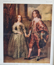Load image into Gallery viewer, Prince William II Of Orange & Mary Stuart Painting By Anthony Van Print In Frame