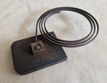 Load image into Gallery viewer, Vintage Antique English Mantle Clock Coil Strike Gong Old Clock Part