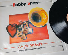 Load image into Gallery viewer, Bobby Shew Aim for the Heart Wigan Youth Jazz Orchestra Vinyl LP Gateway Records