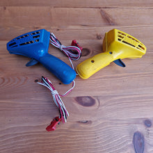 Load image into Gallery viewer, Vintage Scalextric Hand Controllers - 1970's Yellow and Blue Colour
