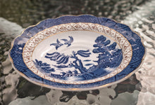 Load image into Gallery viewer, Booths Real Old Willow Saucer – Blue & White Transferware Made in England – 16cm