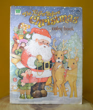 Load image into Gallery viewer, Vintage Whitman The Night Before Christmas Colouring Book, Used condition, Christmas Santa Gift