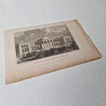 Load image into Gallery viewer, Vintage Book Plate Print: The London Orphan Asylum, Clapton Engraving by H.W. Bond, 1828 after T.H.