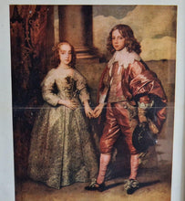 Load image into Gallery viewer, Prince William II Of Orange & Mary Stuart Painting By Anthony Van Print In Frame