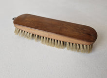 Load image into Gallery viewer, Vintage Bristle Wooden Handle  Shoe Boot Polishing Brush British hanging loop