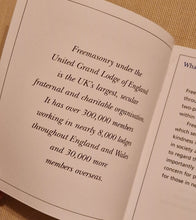 Load image into Gallery viewer, United Grand Lodge Of England , Freemasonary An Approach To Life Guide Booklet