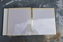 Load image into Gallery viewer, Vintage Japanese Water Lilly Flower Theme Photograph Album , Black Plastic Cover