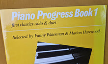 Load image into Gallery viewer, Piano Progress Book 1 - First Classics Solo & Duet, Faber Music Ltd, 1985