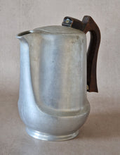 Load image into Gallery viewer, Vintage Picquot Ware Teapot Aluminium With Wooden Handle 50s