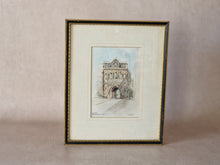 Load image into Gallery viewer, Vintage Print Picture In Wooden Frame: Norwich The Ethelbert Gate M.A Cole