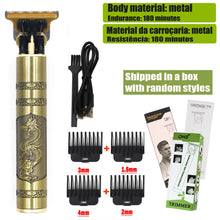 Load image into Gallery viewer, T9 Hair Clipper Repair Beard Shaving Body Hair Trimmer Clippers Electric Machine Men Haircut Machine 0mm Barber Shaver