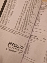 Load image into Gallery viewer, The West Lancashire Masonic Calendar 2004 - 2005 Edition