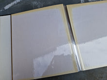 Load image into Gallery viewer, Vintage Japanese Water Lilly Flower Theme Photograph Album , Black Plastic Cover