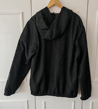 Load image into Gallery viewer, Le Coq Sportif Men’s Black Hooded Jacket Size S Full Zip Windbreaker Sportswear