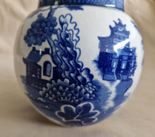 Load image into Gallery viewer, Vintage ginger jar Royal Cauldon Bristol Ironstone Willow Chinese style painted