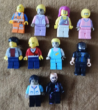 Load image into Gallery viewer, LEGO Minifigure Bundle x10 Mixed Figures People Job Lot Genuine Used Collection