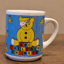 Load image into Gallery viewer, Pudsey Bear Children in Need Mug 1983 | Retro Tea Coffee Mug, Retro Kitchen