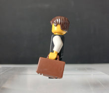 Load image into Gallery viewer, LEGO City Hotel Receptionist Minifigure Briefcase Heart Accessory Figure
