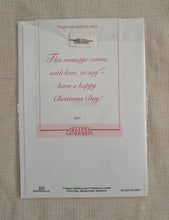 Load image into Gallery viewer, Vintage Unused Christmas Card With Love, Nanna at Christmas Sealed