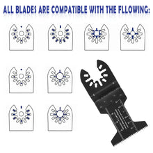 Load image into Gallery viewer, 50PCS Oscillating Multi Tool Blade Saw Blades Wood Metal Cutter For Dewalt Fein