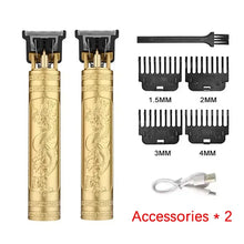 Load image into Gallery viewer, T9 Hair Clipper Repair Beard Shaving Body Hair Trimmer Clippers Electric Machine Men Haircut Machine 0mm Barber Shaver
