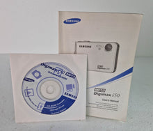 Load image into Gallery viewer, Samsung Digimax i50 Camera User Manual + Software CD-ROM