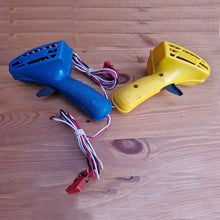 Load image into Gallery viewer, Vintage Scalextric Hand Controllers - 1970's Yellow and Blue Colour